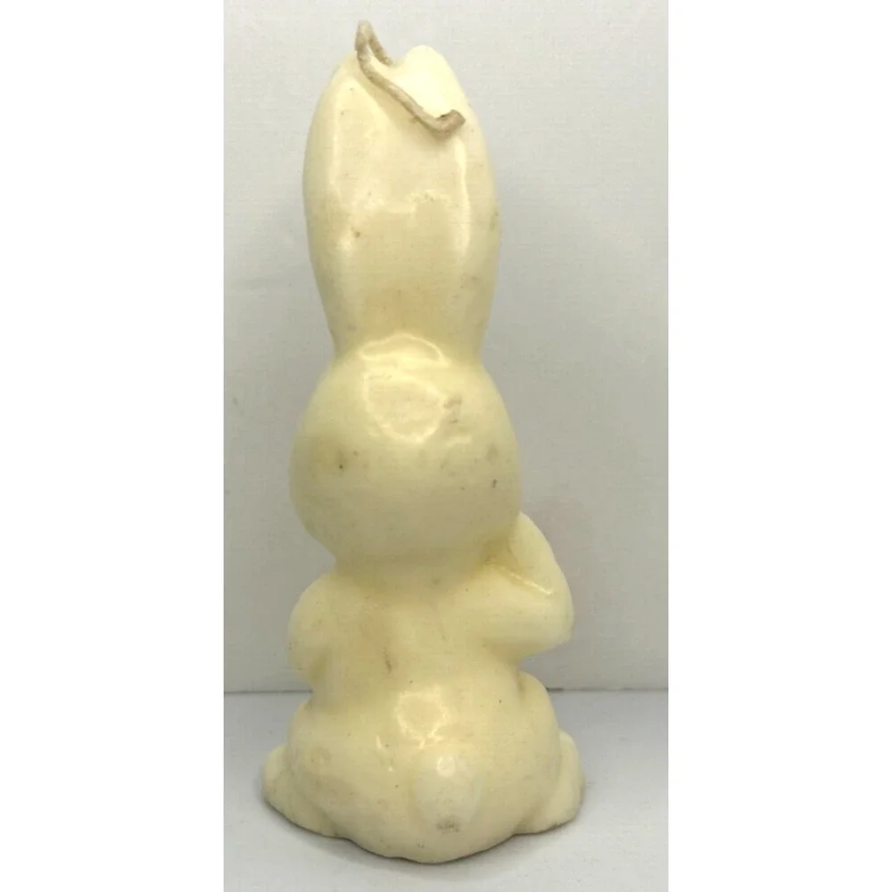 Vintage Spring Easter Bunny Candle 4